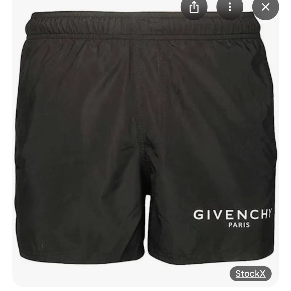 Givenchy Black Swim Shorts